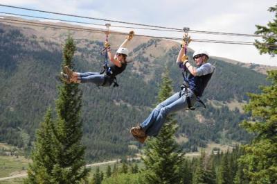 Zip Lining in Estes Park